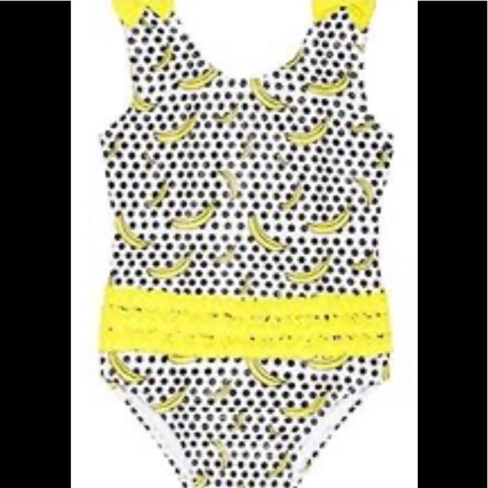 Sol Toddler Girl swimsuit bathing suit banana
